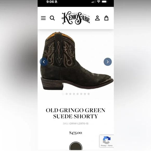 Old Gringo Suede Bootie - Picture 6 of 13